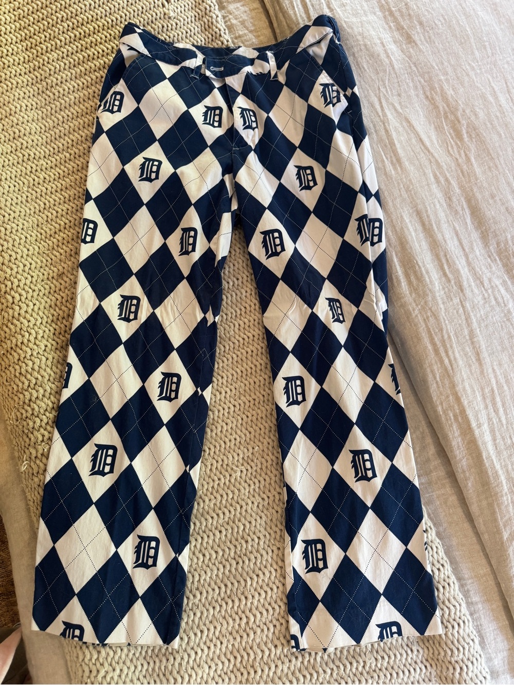 Loudmouth men’s Detroit Tigers pants